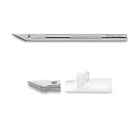 3 Claveles - Conjunto de Cutter Escalpelo Professional de Alto Rendimiento (1- Cutter+Cuchillas)