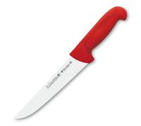 3 Claveles Cuchillo Carnicero Proflex, Acero Inoxidable, Rojo, 20 cm-8"