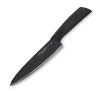 3 Claveles Cuchillo De Cerámica, Acero Inoxidable, Negro, 15 cm