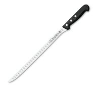 3 Claveles – Cuchillo jamonero alveolado, pulido mate, acero inoxidable – 24 cm (9,5")