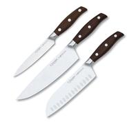 3 Claveles - Juego de 3 Cuchillos Profesionales en Acero Inoxidable Gama Norden, Selección Master Chef