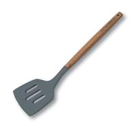 3 Claveles - Pala para Fritos, menaje de Cocina, de Madera de Haya y Silicona, 32 cm, BPA Free