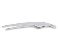 3 Claveles Pinzas de Chef, Sushi o Emplatar, Acero Inoxidable, (25 cm), Gris