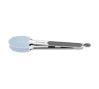 3 Claveles - Pinzas de Cocina Silicona 30 cm, para Servir, menaje de hogar, Color Azul, Mango poliestireno BPA Free