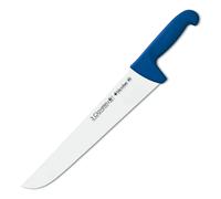 3 Claveles Proflex - Cuchillo Profesional Carnicero Fino 30 cm Microban. Azul