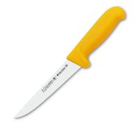 3 Claveles Proflex - Cuchillo Profesional Deshuesador Ancho 18 cm Microban. Amarillo