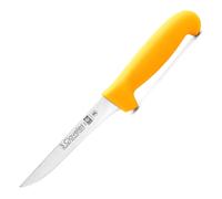 3 Claveles Proflex - Cuchillo Profesional Deshuesador Estrecho 13 cm Microban. Amarillo