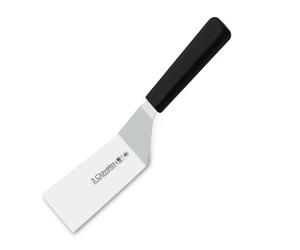 3 Claveles Proflex - Espátula Profesional Curvada y Flexible 10 cm Microban. Negro