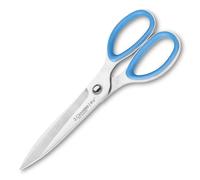 3 Claveles - Tijera Pescado Ergonómica Profesional Micro Dentada de 9.5" 24 cm. Acero Inox.