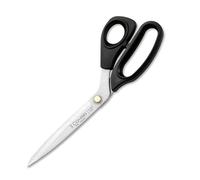 3 Claveles Tijeras Costura y Multiusos, Profesional, Mango TPR, Acero Inoxidable, Tamaño: 25 cm-10", Negro, 30 cm (12")
