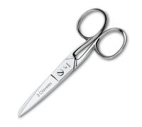 3 Claveles - Tijeras de Costura Profesionales Tipo Catalanas, Varios Usos, 10 cm - 4"