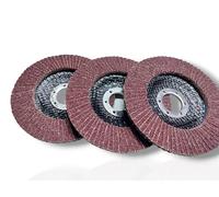 3 discos abrasivos laminados para amoladora angular de 115 mm para moler madera hierro y mármol 4 granos disponibles (P40)