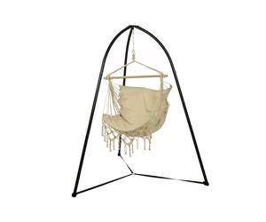 3 en 1 fsc soporte para silla colgante o columpio 168x185x220cm 872009