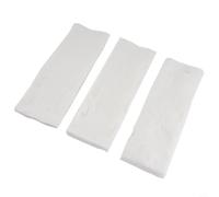 3 esponjas de cerámica para chimeneas de bioetanol y quemadores amarillos, 30 x 20 x 3 cm, fibra CMS, resistente al calor hasta 1206 grados, prolongada duración de combustión, efecto llama segura