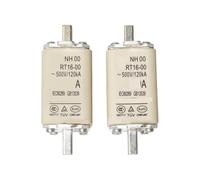 3 fusibles NH00 RT16-00 de 500 V, 20 A, 40 A, 50 A, 63 A, 80 A, 100 A, 125 A y 160 A(RT16-00-50A 500V)