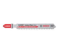 Bosch Hojas de sierra de calar Expert T 108 BHM Carbon Fiber para plásticos GFK/CFK 92 mm 3 uds