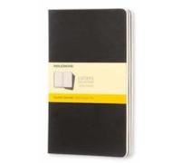 3 Libretas Cahier Negras L Cuadriculadas (set De 3)
