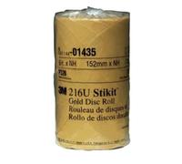 3m Gold Stikit A Weight 216u P320a 6´´´disc Roll Marrón