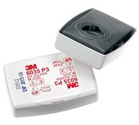 3 M 6035 - Filtro de partículas para sólidos y líquidos partículas, encapsulado, tipo P3R (Pack de 10)