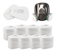 3 M Filtro de algodón Filtros, 80 unidades 7502 Filtros para Mascarilla Set