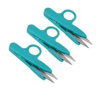 3 mini pinzas de corte, cortador de hilo de hoja incisiva de acero inoxidable, tijeras de costura pequeñas portátiles, herramienta de corte de precisión para tela, hilo de pescar,