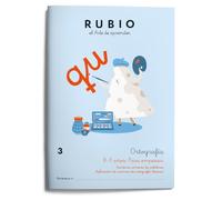 Miquelrius - CUADERNO RUBIO ORTOGRAFIA 3 8-9 AÑOS - Pack de 5 unidades ORT3