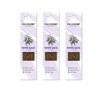 3 Pack Incienso Salvia Blanca Jiri and Friends 100% Natural 15 estuco Natural Incense White Sage