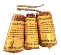 3 Paquetes Incienso Nepalí Cuerda Rope Lumbini 100% Natural Tibetano Satya Nag
