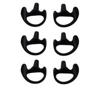 3 Pares Tapones de Silicona Negros para Tubo de Bobina Acústica