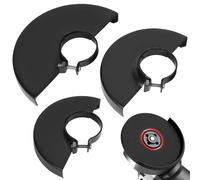 3 Pcs Protector de Amoladora Angular, Protector Disco Amoladora Angular, Cubierta Protectora para 150 125 115 Accesorios(Orificio Interior 43 mm, Negro)