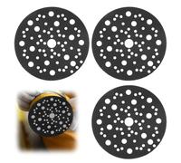 3 Pcs Protector de Disco de 150 mm de Diámetro, 70 Agujeros, Compatible con MIRKA 8295612111, Protectoras para Discos Lijado Para Pulidoras y Lijadoras