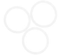 3 Piezas Anillo de Sellado de Silicona Junta, para Botella Térmica | Sello Reutilizable, Silicona Lisa, para Tapas y Tarros, Uso en Cocina y Bebidas