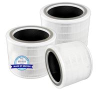 (3 piezas) Core 200S filtros de repuesto compatibles con purificador de aire WiFi inteligente LEVOIT Core 200S, filtro Hepa verdadero Core 200S H13, filtros de carbón activado 3 en 1 HEPA