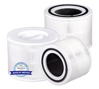 (3 piezas) Core 300S Core 300 Filtro de repuesto para purificador de aire LEVOIT Core 300 y Core 300S, filtro H13 True Hepa, filtros de carbón activado 3 en 1, en comparación con # Core 300-RF