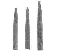 3 Piezas Cuña Cónica de Hierro, Compacta y Lisa | Refuerzo para Estructura de Madera, Ligera y Práctica, Uso en Carpintería y Obra