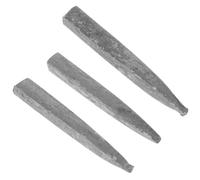 3 Piezas Cuña de Hierro Cónica, Fijación y Refuerzo | Superficie Lisa, Fácil de Guardar, para Estructura de Madera, Uso en Carpintería y Obra, Ligera