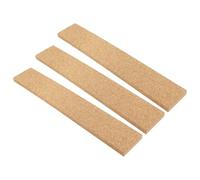 3 Piezas de Corcho Autoadhesiva para Tableros de Notas sin Marco | Corcho Natural Marrón, Uso en Casa u Oficina, Varias Piezas para Pared Fotos