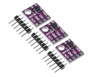 3 piezas de sensores de temperatura y humedad SHT31-D 2.4-5.5VDCDigital sensor de temperatura y humedad exterior módulo IIC I2C interfaz (SHT31-D)