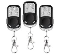 3 Piezas Mandos Puertas Automaticas Con 4 Botones, 433 Mhz Universal Comando Garagem Para Interruptores De Luces, Puertas De Garaje, Coches, Persianas Enrollables