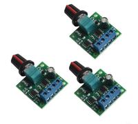3 piezas para controlador de motor CC pwm 1.8V-15V 2A Regulador de potenciómetro ajustable para proyectos de robótica electrónica DIY