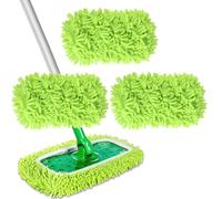 3 Piezas Recambios de Mopa de Microfibra Compatible con Swiffer