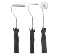 3 Piezas Rodillo de Fibra de Vidrio para Laminado de Resina, Kit