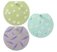 3 Piezas Tapón de Silicona para Desagüe Filtro, Sellado y Cocina