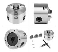3 Pulgadas K11-80 3-Jaw Auto-centrado de Metal Tornio con Mandíbulas Adicionales Accesorios de Máquina Tornle Torning Cent