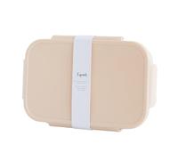 3 Sprouts - Caja Almuerzo Infantil - Fiambrera Hermética con Compartimentos para Niños - Lonchera Bento de Plástico Reciclado para Niños - Arena