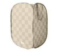 3 Sprouts Cesto Ropa Pop-up Infantil, Plegable, Tablero Beige | cesto pop-up autoportante; asas laterales para moverlo; para colada, toallas y juguetes; se pliega plano entre usos