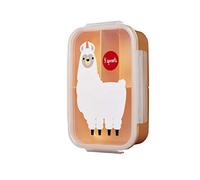 3 Sprouts Lunch Bento Box - Contenedor de 3 compartimentos para niños