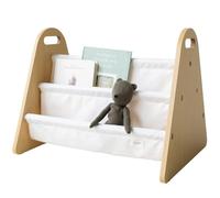 3 Sprouts Montessori Estantería Infantil Madera Doble Cara, Crema