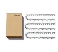 3 tallox Cadena de motosierra 3/8" 1,6 mm 72 TG 50 cm de hoja, cincel medio, compatible con motosierras Stihl…