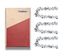3 tallox cadenas de sierra .325" 1,6 mm 68 eslabones 45 cm full-chisel compatible con Stihl Husqvarna Dolmar Makita y otras